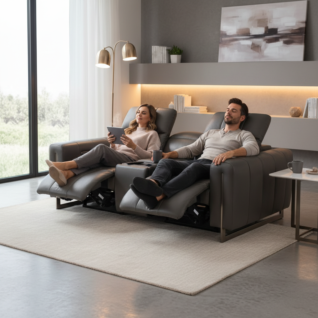 Ex-Display Sofology "The Paramount" Power Recliner Sofa |RRP £2199