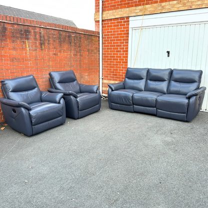 Ex-Display Sofology 3+1+1 Seater Recliner Sofa Set