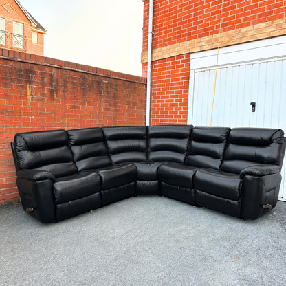 Ex-Display La-Z-Boy in Genuine Black Leather RRP £3800