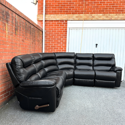 Ex-Display La-Z-Boy in Genuine Black Leather RRP £3800