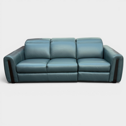 Brand New Sofology Kingsbridge Leather 3 Seater - Free Local Delivery | RRP £2400