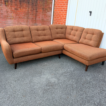 Ex-Display DFS New Camden Corner Sofa - Spice Camden Weave | RRP £2049