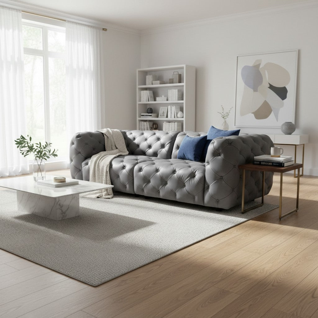 Sofology 3 Seater in Character Vintage Leather - Free Local Delivery | RRP £2499