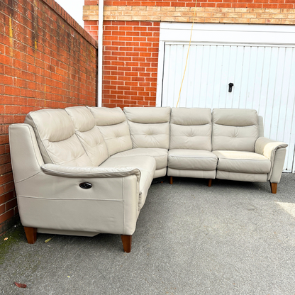 Sofology Estel Power Recliner Corner Sofa with USB - Excellent Condition