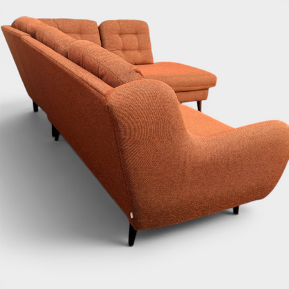 Ex-Display DFS Corner Sofa - Spice Camden Weave Fabric | RRP £2049