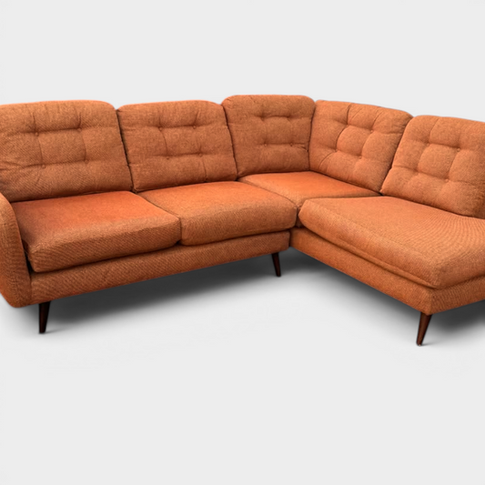Ex-Display DFS Corner Sofa - Spice Camden Weave Fabric | RRP £2049