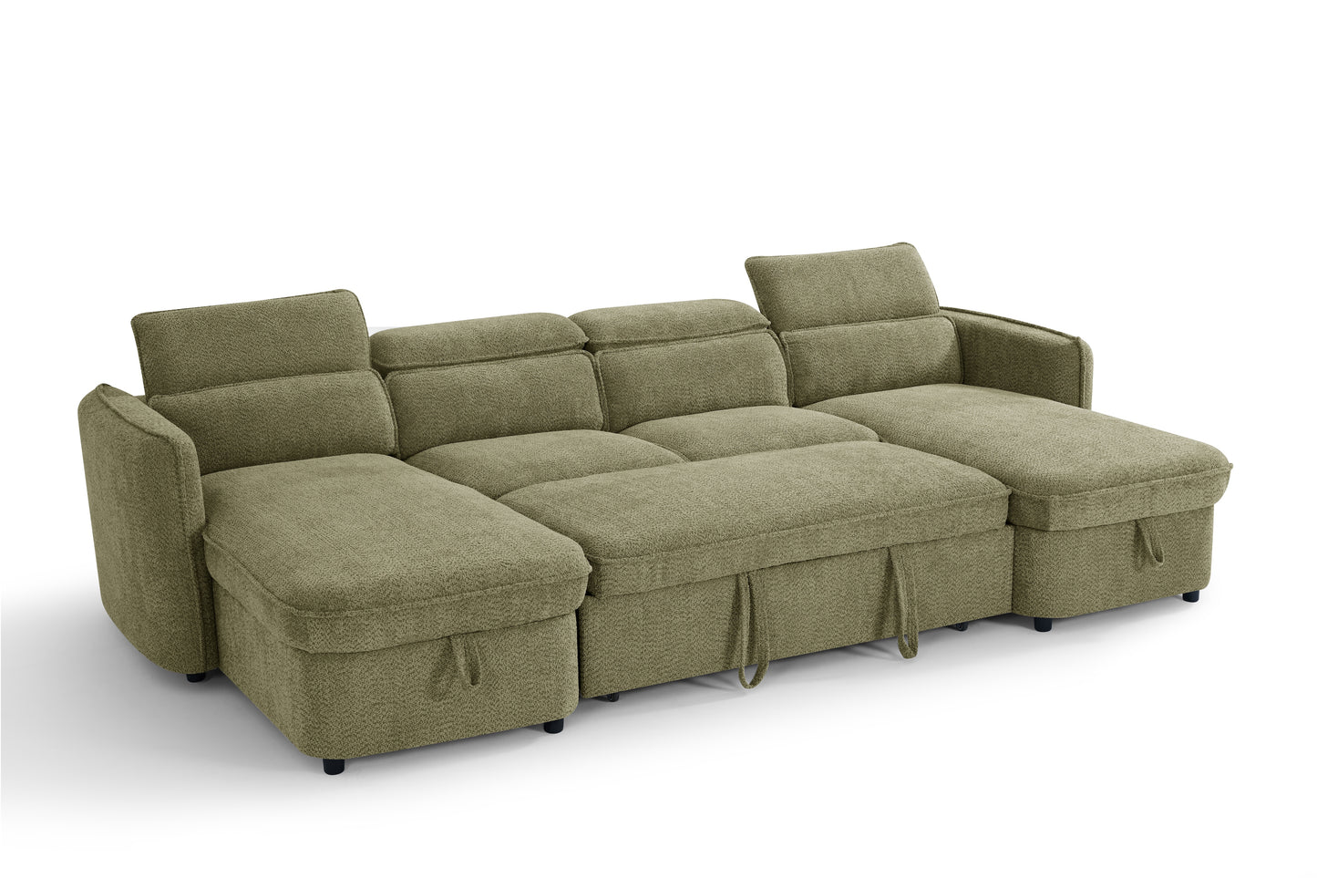 The Luvanto Collection | Matcha U Shape Corner Sofabed