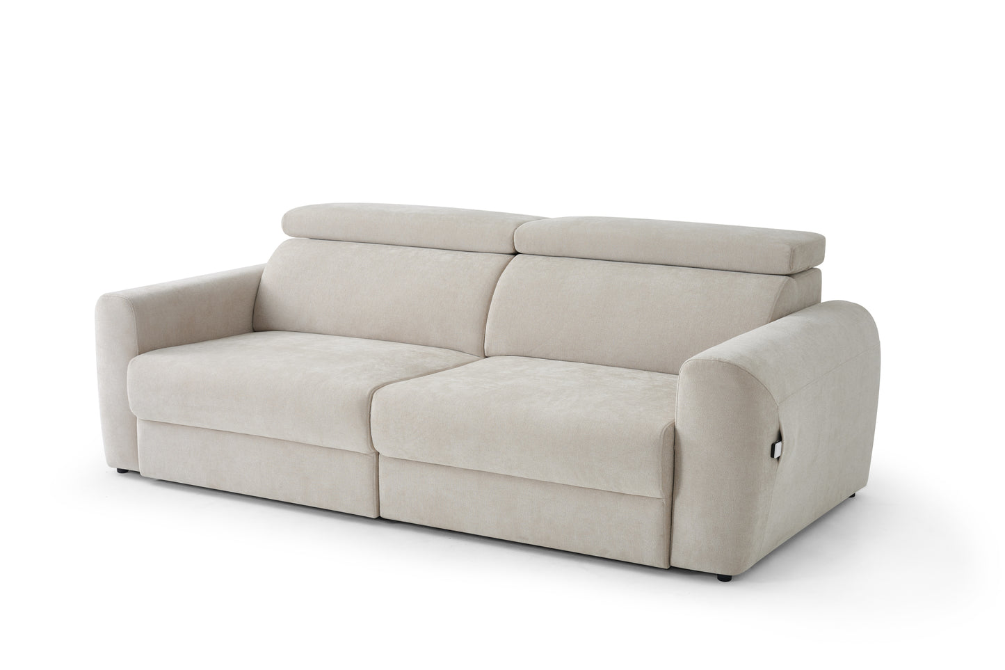 The Verano Sofa | Beige 3 Seater Electric Sofabed