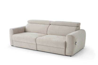 The Verano Sofa | Beige 3 Seater Electric Sofabed