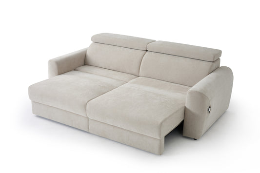 The Verano Sofa | Beige 3 Seater Electric Sofabed