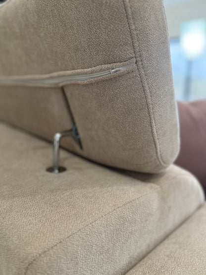 The Verano Sofa | Beige 3 Seater Electric Sofabed