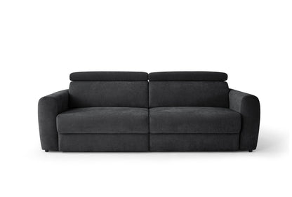 The Verano Sofa | Black 3 Seater Electric Sofabed