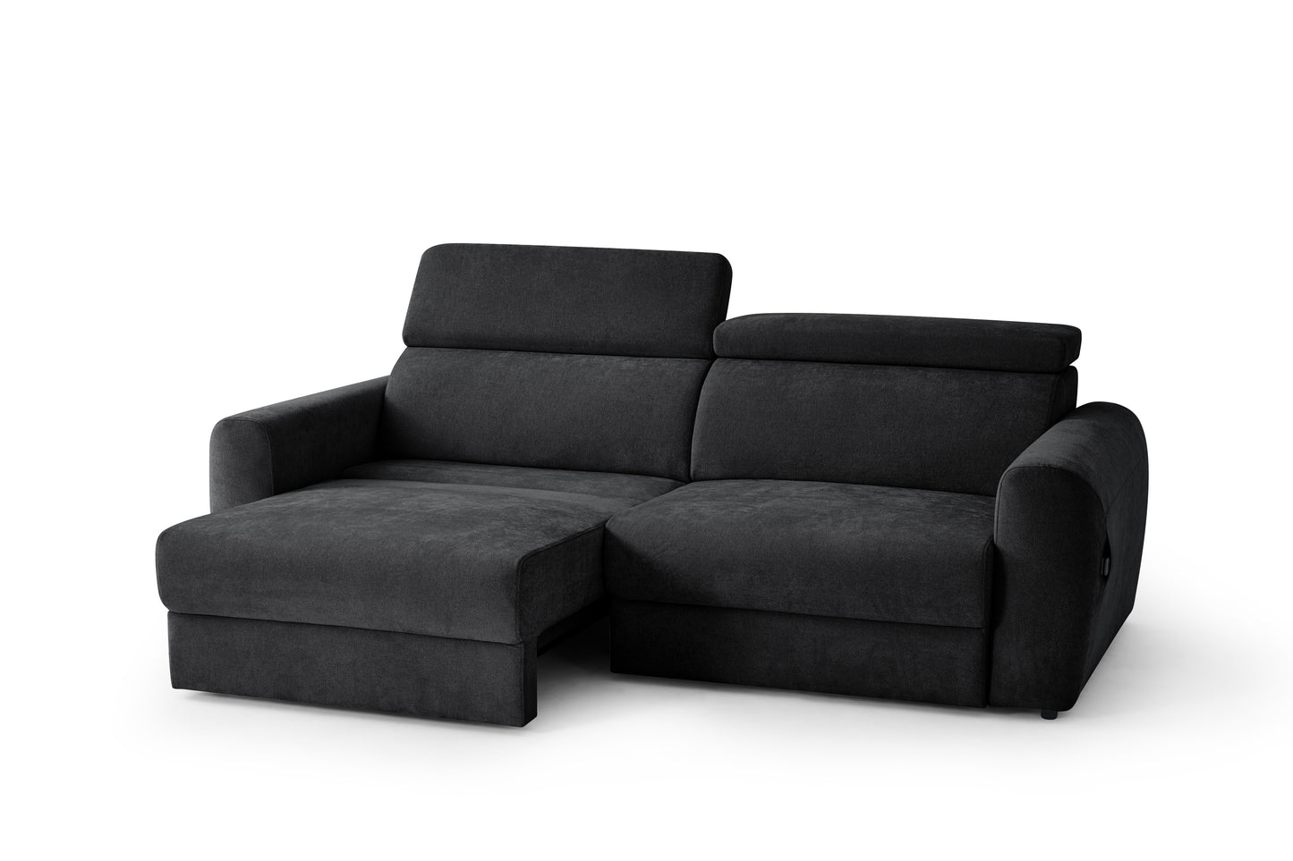 The Verano Sofa | Black 3 Seater Electric Sofabed