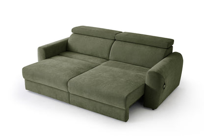 The Verano Sofa | Matcha 3 Seater Electric Sofabed