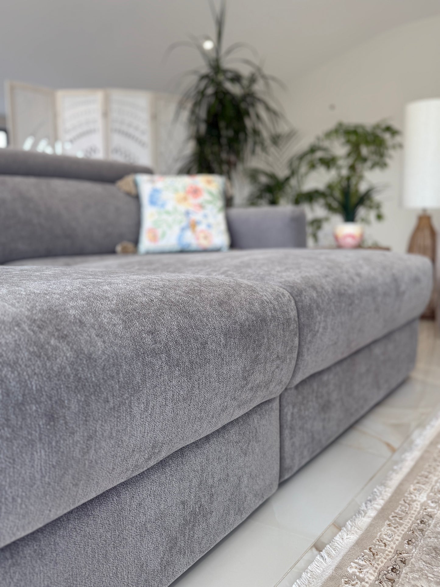 The Verano Sofa | Grey 3 Seater Electric Sofabed