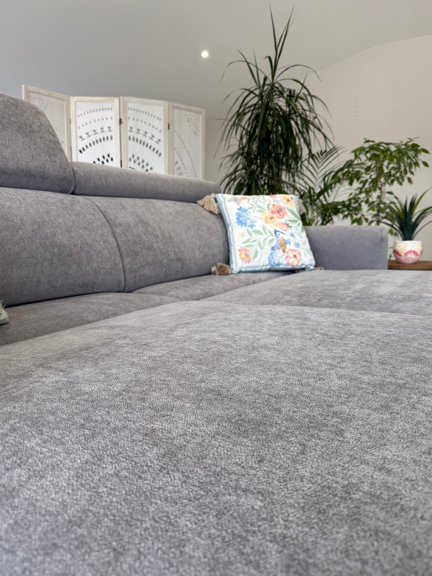 The Verano Sofa | Grey 3 Seater Electric Sofabed
