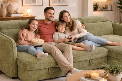 The Luvanto Collection | Matcha U Shape Corner Sofabed