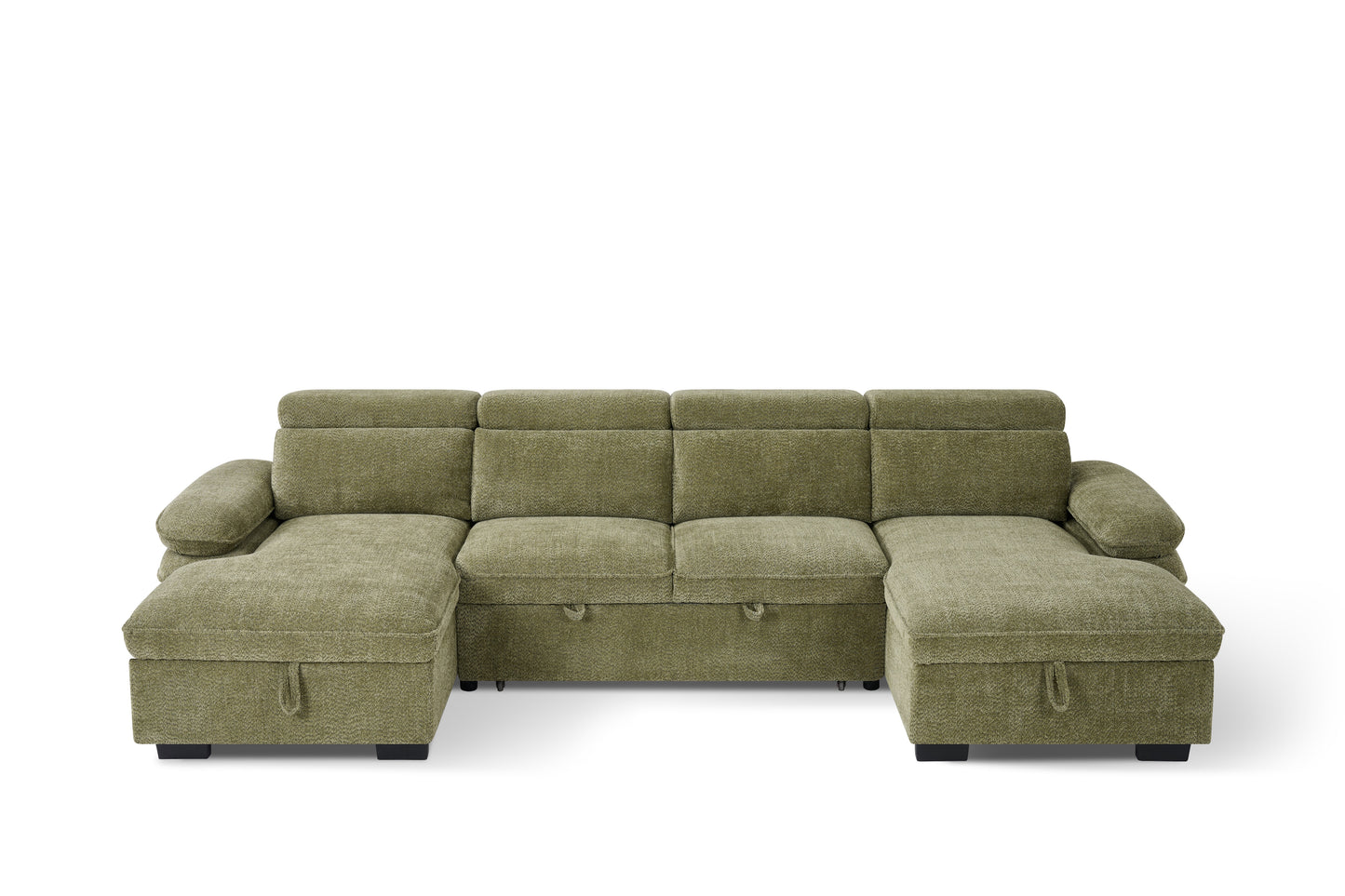 The Ravello Collection | Matcha U Shape Corner Sofabed