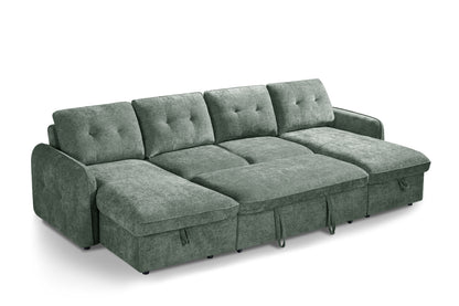 The Alvero Collection | Matcha U Shape Corner Sofabed