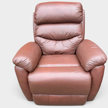 DFS High Back 3+2+1 Seater Sofa Set | Medium Brown Leather